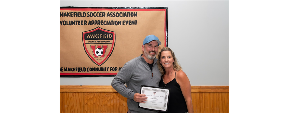 Jeff Guinta wins the 2026 Steven De Gravilla Award!